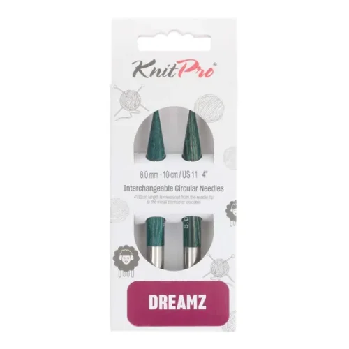 Druty wymienne KnitPro Dreamz 8 mm / 10 cm