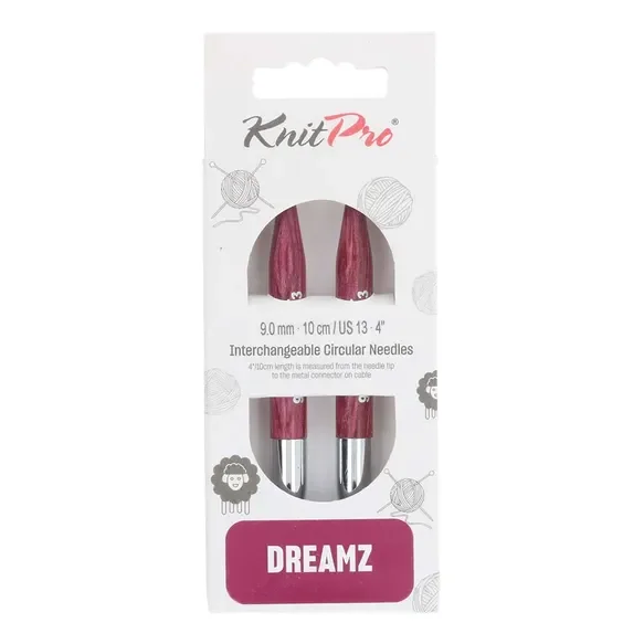 Druty wymienne KnitPro Dreamz 9 mm / 10 cm