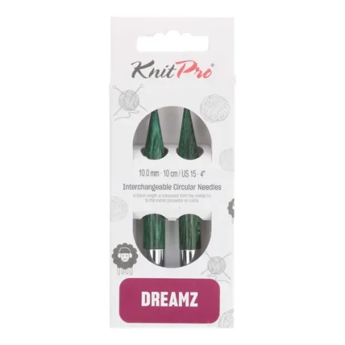 Druty wymienne KnitPro Dreamz 10 mm / 10 cm