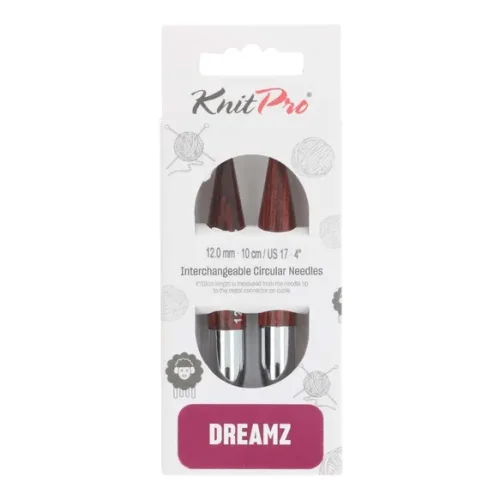 Druty wymienne KnitPro Dreamz 12 mm / 10 cm