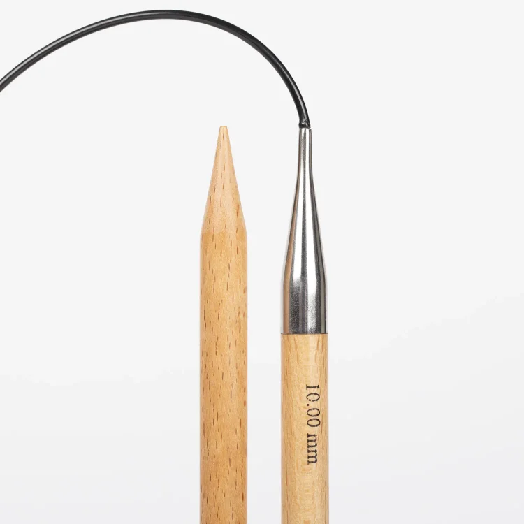 Drewniane druty na żyłce Drops Basic 80 cm 12 mm