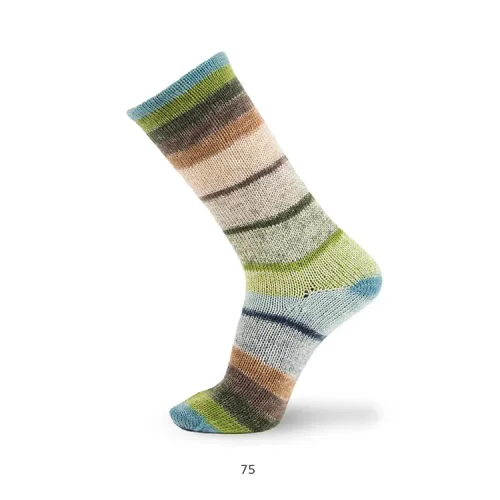 Włóczka skarpetkowa Katia Symmetric Socks - Illusion 75