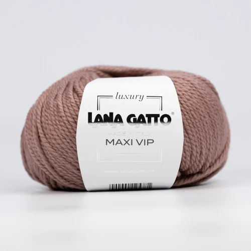 Włóczka Lana Gatto Maxi Vip 14624, merynos z kaszmirem