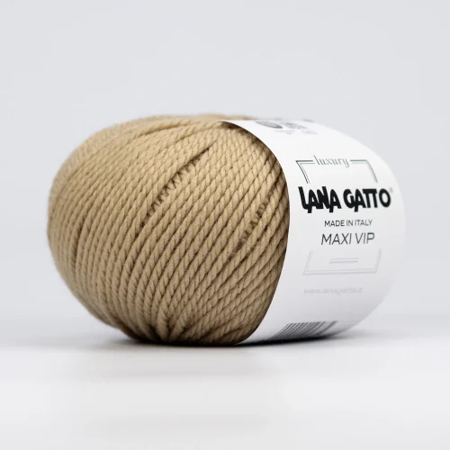 Włóczka Lana Gatto Maxi Vip 14618, merynos z kaszmirem
