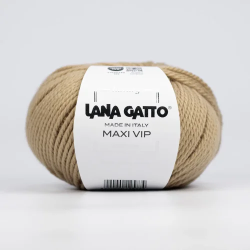 Włóczka Lana Gatto Maxi Vip 14618, merynos z kaszmirem