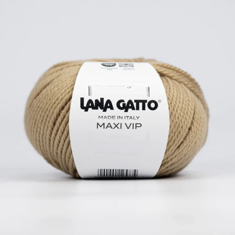 Włóczka Lana Gatto Maxi Vip 14618, merynos z kaszmirem