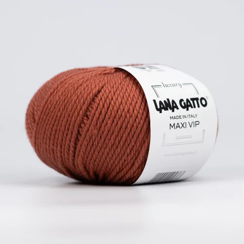 Włóczka Lana Gatto Maxi Vip 14574, merynos z kaszmirem