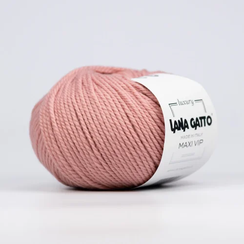 Włóczka Lana Gatto Maxi Vip 14393, merynos z kaszmirem