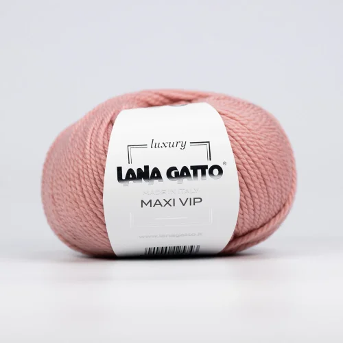 Włóczka Lana Gatto Maxi Vip 14393, merynos z kaszmirem