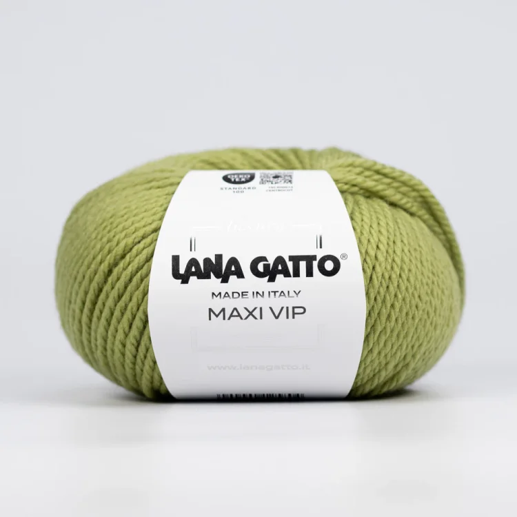 Włóczka Lana Gatto Maxi Vip 12942, merynos z kaszmirem