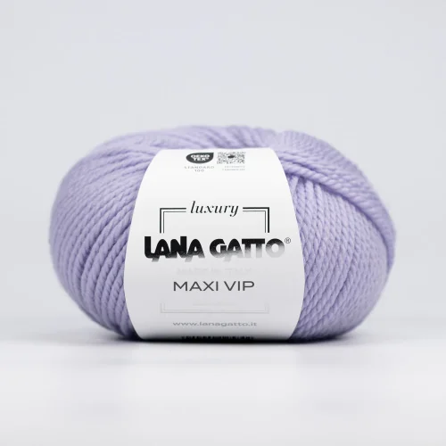 Włóczka Lana Gatto Maxi Vip 9360, merynos z kaszmirem