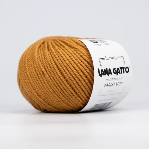 Włóczka Lana Gatto Maxi Vip 9359, merynos z kaszmirem