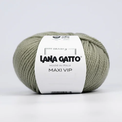 Włóczka Lana Gatto Maxi Vip 9358, merynos z kaszmirem