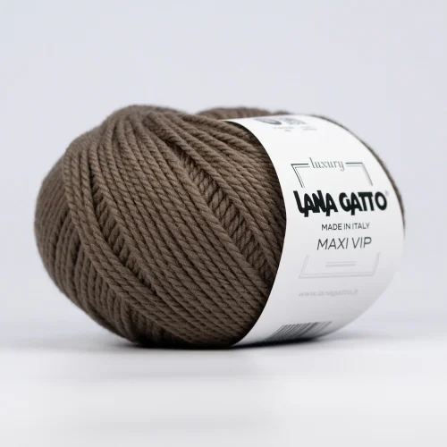 Włóczka Lana Gatto Maxi Vip 8436, merynos z kaszmirem