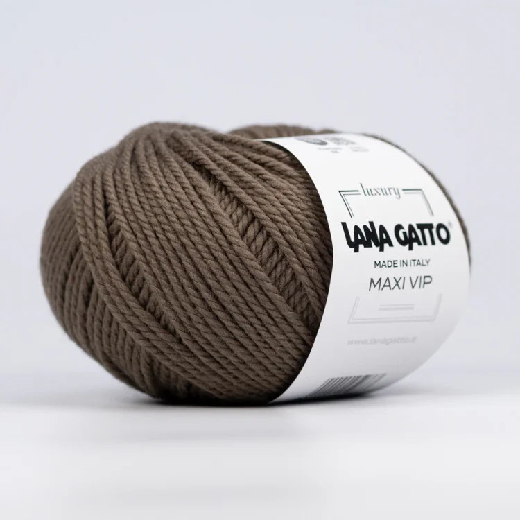 Włóczka Lana Gatto Maxi Vip 8436, merynos z kaszmirem