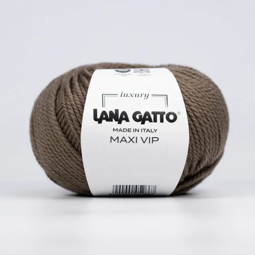 Włóczka Lana Gatto Maxi Vip 8436, merynos z kaszmirem