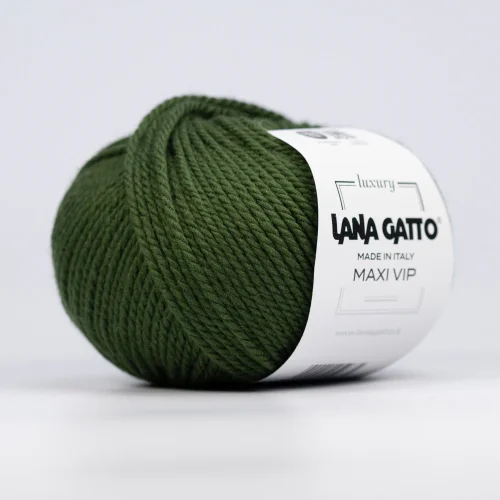 Włóczka Lana Gatto Maxi Vip 8434, merynos z kaszmirem