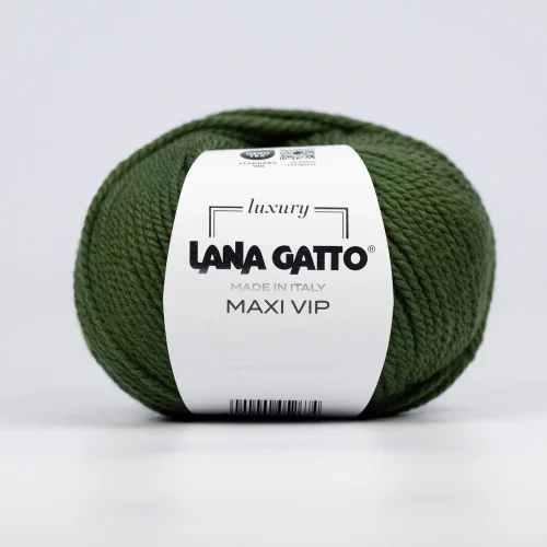 Włóczka Lana Gatto Maxi Vip 8434, merynos z kaszmirem