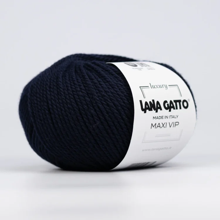 Włóczka Lana Gatto Maxi Vip 1015, merynos z kaszmirem