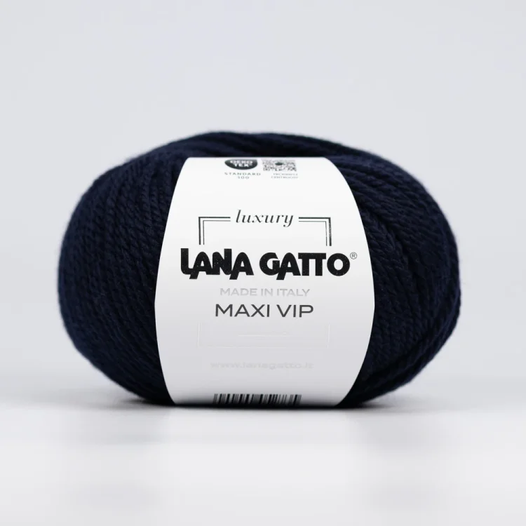 Włóczka Lana Gatto Maxi Vip 1015, merynos z kaszmirem