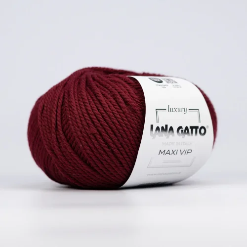 Włóczka Lana Gatto Maxi Vip 1012, merynos z kaszmirem