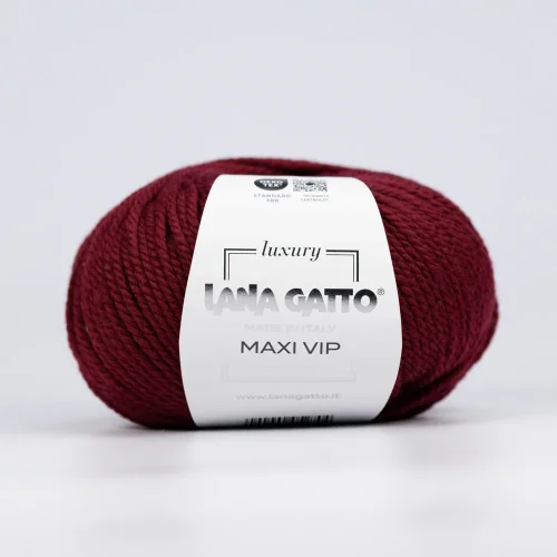 Włóczka Lana Gatto Maxi Vip 1012, merynos z kaszmirem