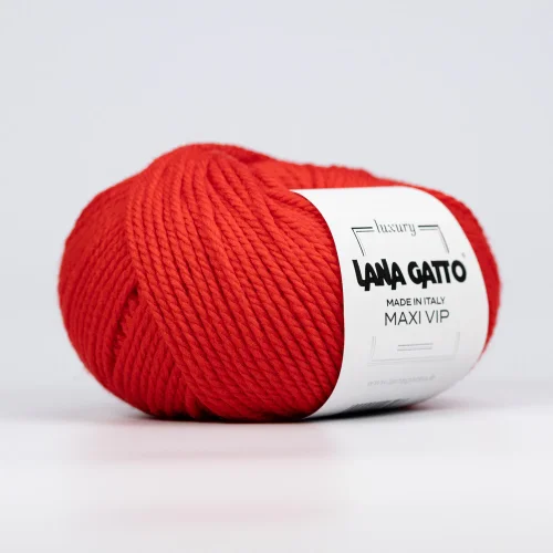 Włóczka Lana Gatto Maxi Vip 1010, merynos z kaszmirem