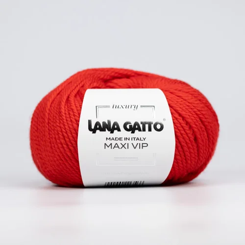 Włóczka Lana Gatto Maxi Vip 1010, merynos z kaszmirem