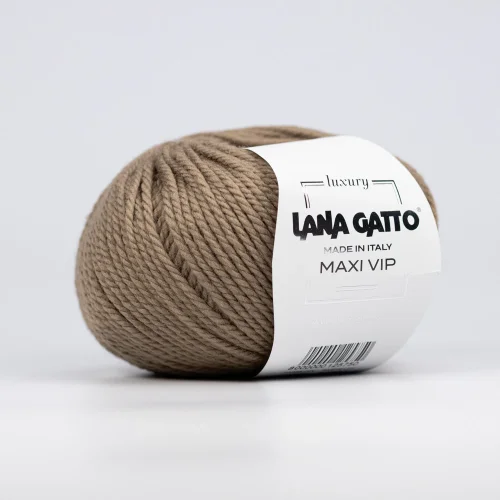 Włóczka Lana Gatto Maxi Vip 14562, merynos z kaszmirem