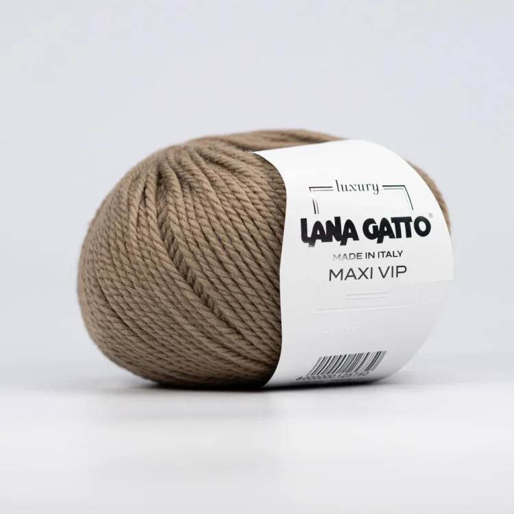 Włóczka Lana Gatto Maxi Vip 14562, merynos z kaszmirem