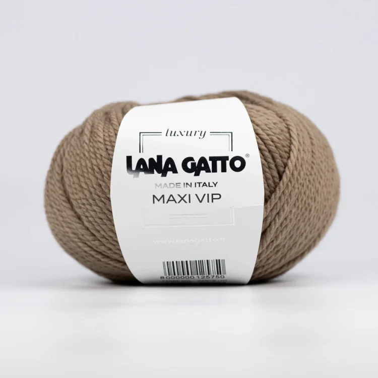 Włóczka Lana Gatto Maxi Vip 14562, merynos z kaszmirem