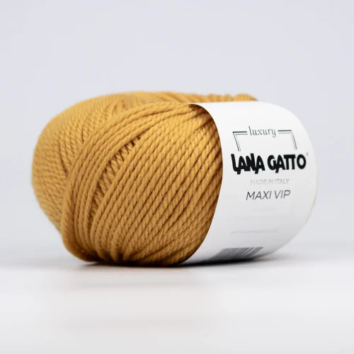 Włóczka Lana Gatto Maxi Vip 14468, merynos z kaszmirem