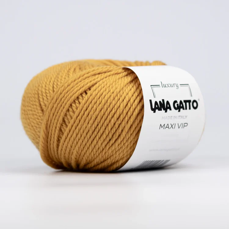 Włóczka Lana Gatto Maxi Vip 14468, merynos z kaszmirem