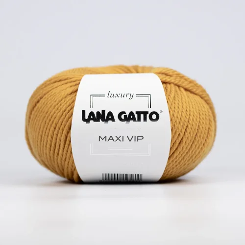 Włóczka Lana Gatto Maxi Vip 14468, merynos z kaszmirem