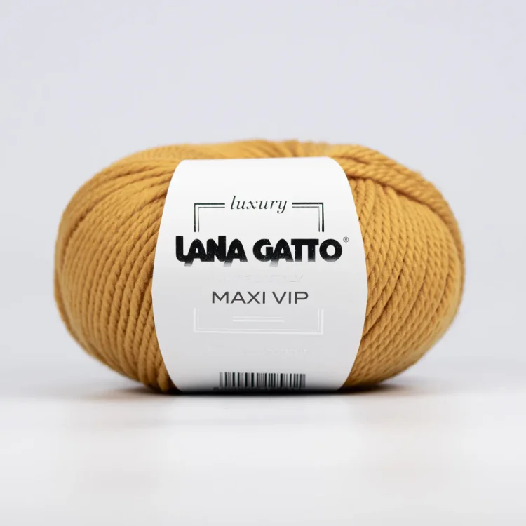 Włóczka Lana Gatto Maxi Vip 14468, merynos z kaszmirem