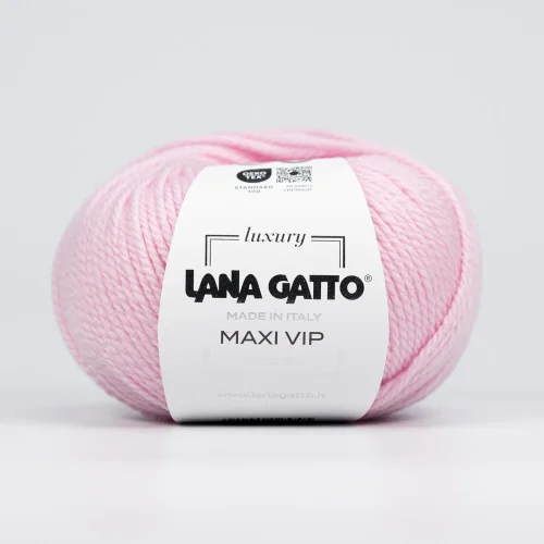 Włóczka Lana Gatto Maxi Vip 10054, merynos z kaszmirem