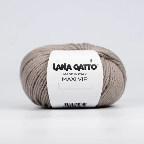 Włóczka Lana Gatto Maxi Vip 8435, merynos z kaszmirem