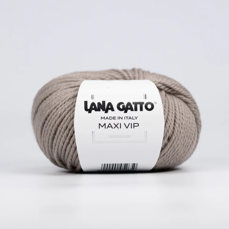 Włóczka Lana Gatto Maxi Vip 8435, merynos z kaszmirem