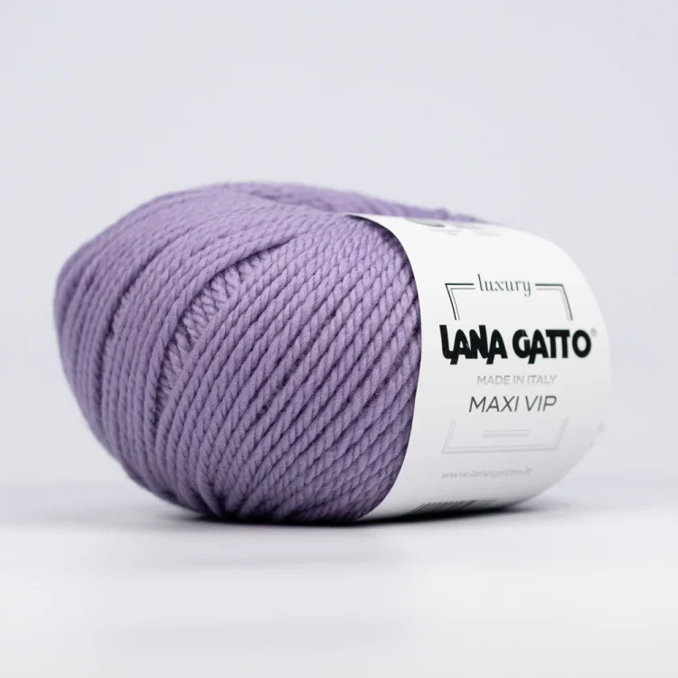 Włóczka Lana Gatto Maxi Vip 8431, merynos z kaszmirem