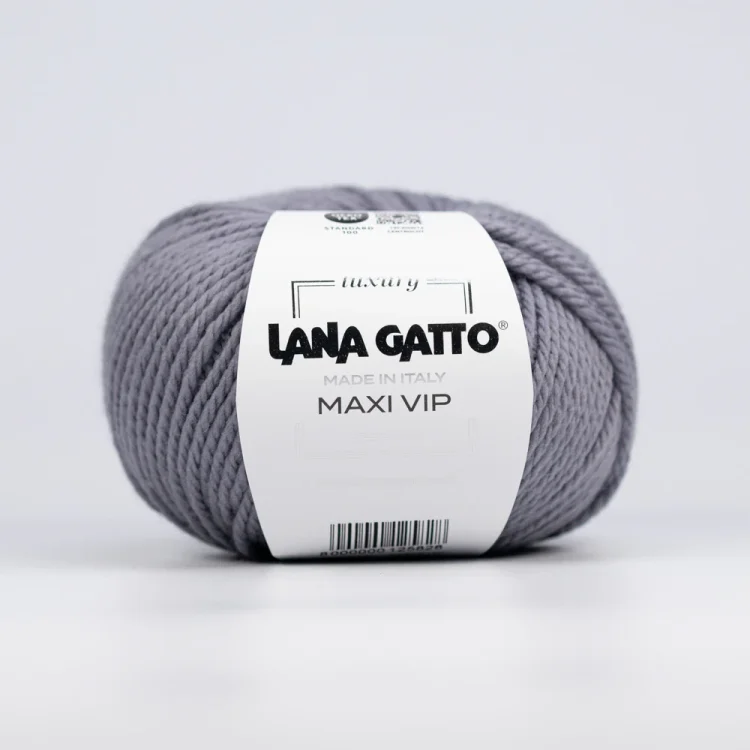 Włóczka Lana Gatto Maxi Vip 5513, merynos z kaszmirem