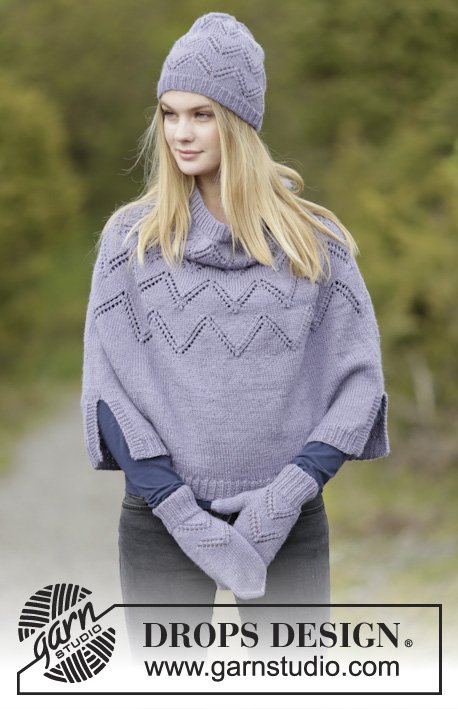 Zestaw na wzór Drops Winter Waves 1