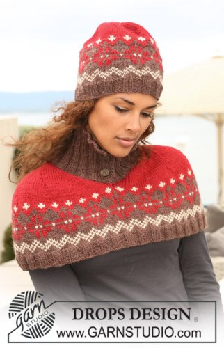 Zestaw na wzór Drops Cherry Nougat Set 1