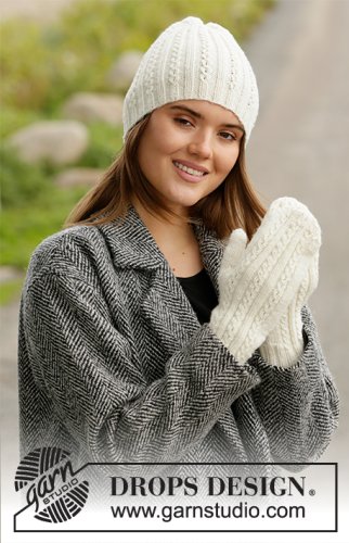 Zestaw na wzór Drops Snowman Set 1