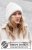 Zestaw na wzór Drops Snowy Peak Hat 2