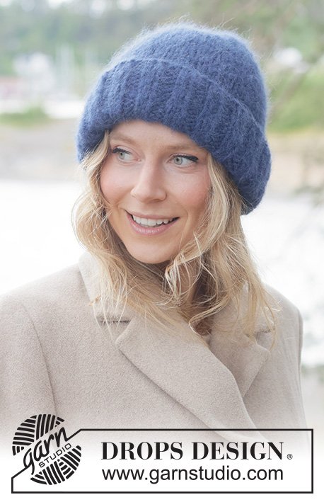 Zestaw na wzór Drops Midnight Snug Hat 4