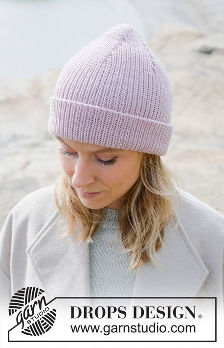 Zestaw na wzór Drops Winter Blossom Hat 2