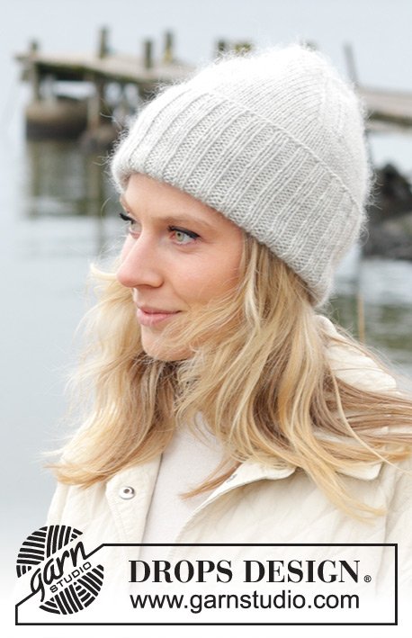 Zestaw na wzór Drops Silver Day Hat 2