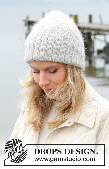 Zestaw na wzór Drops Silver Day Hat 5