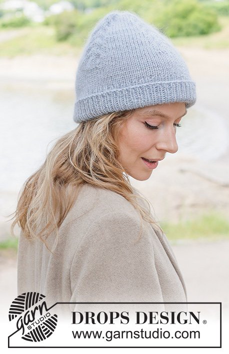 Zestaw na wzór Drops Ice Bloom Hat 4