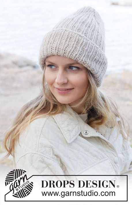 Zestaw na wzór Drops High Country Hat 3